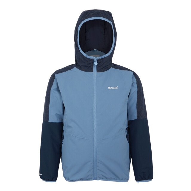 Regatta Reflecterende kinder/kids volcanics viii terrain print jas UTRG11269_coronetbluenavy large