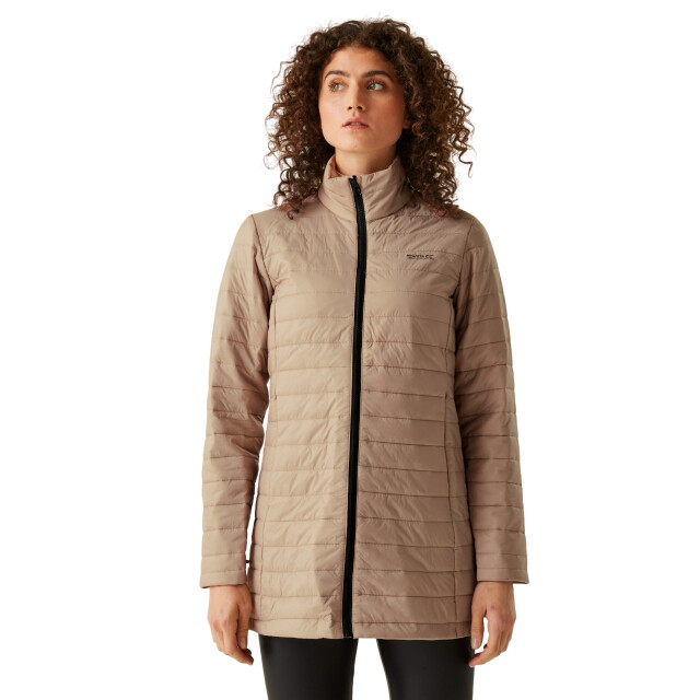 Regatta Dames denbury v 3 in 1 waterdichte jas UTRG11284_warmtaupeblack large