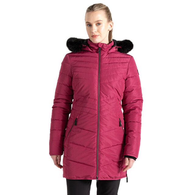 Dare2b Dames striking iiii halflang gewatteerd jack UTRG11289_hydrangeapink large