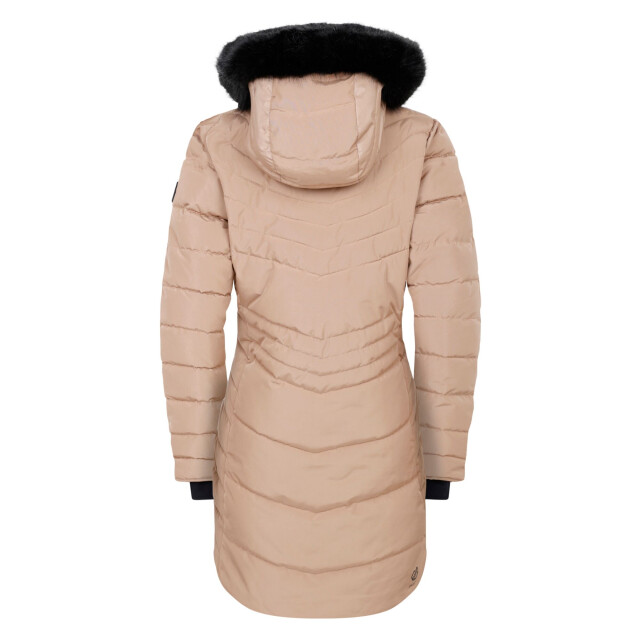 Dare2b Dames striking iiii halflang gewatteerd jack UTRG11289_cashmere large