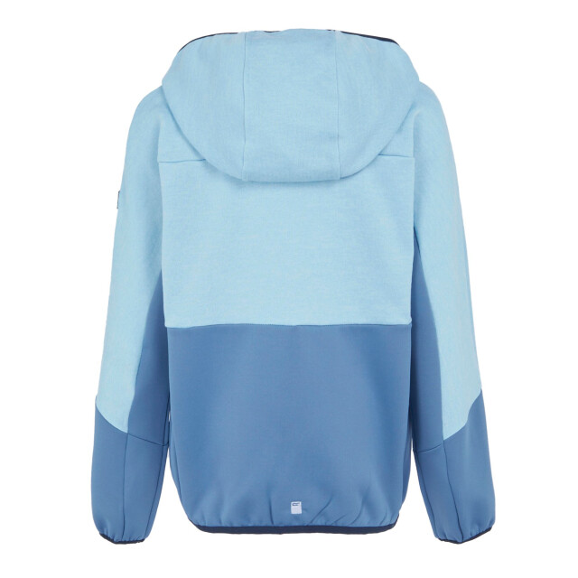 Regatta Kinder/kinder dissolver ix marl full zip fleecejack UTRG11296_clearskycoronetblue large