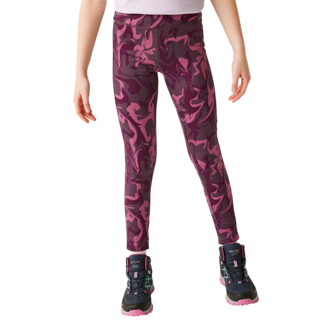 Regatta Barlia marble winterlegging kinderen/kinderen UTRG11305_deepplum large