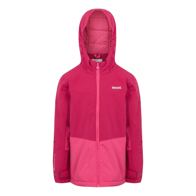 Regatta Gewatteerd kinder-/kidsjack highton v UTRG11251_deeppinkhotpink large