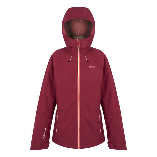 Regatta Dames wentwood ix effen 3 in 1 jas UTRG11268_rumbaredpeachparfait large