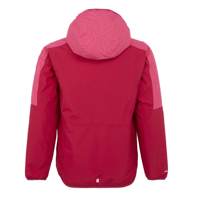 Regatta Reflecterende kinder/kids volcanics viii terrain print jas UTRG11269_deeppinkhotpink large
