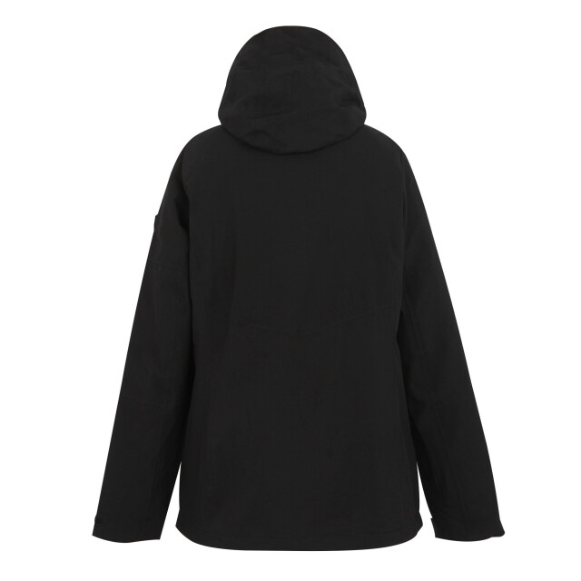 Regatta Dames wentwood ix effen 3 in 1 jas UTRG11268_blackwarmtaupe large