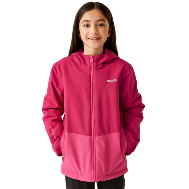 Regatta Gewatteerd kinder-/kidsjack highton v UTRG11251_deeppinkhotpink large