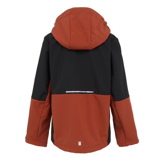 Regatta Kinder/kids haydenbury ii soft shell jas UTRG11213_redochreblack large