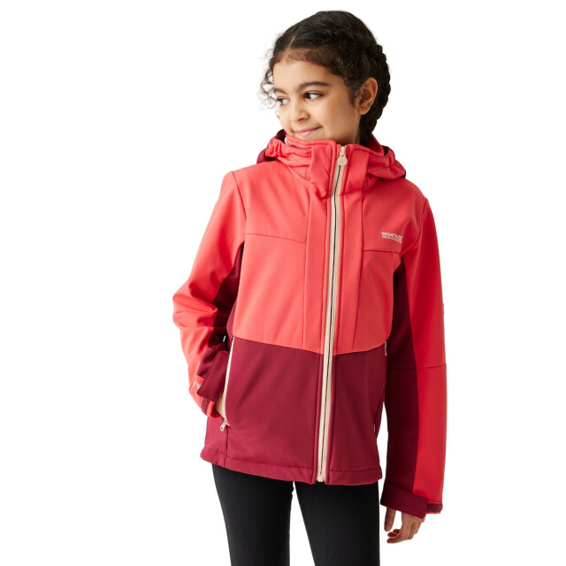 Regatta Kinder/kids haydenbury ii soft shell jas UTRG11213_redskyrumbared large