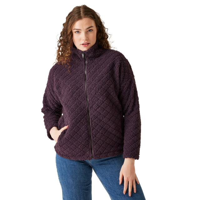 Regatta Dames apphia full zip fleecejack UTRG11171_deepplum large