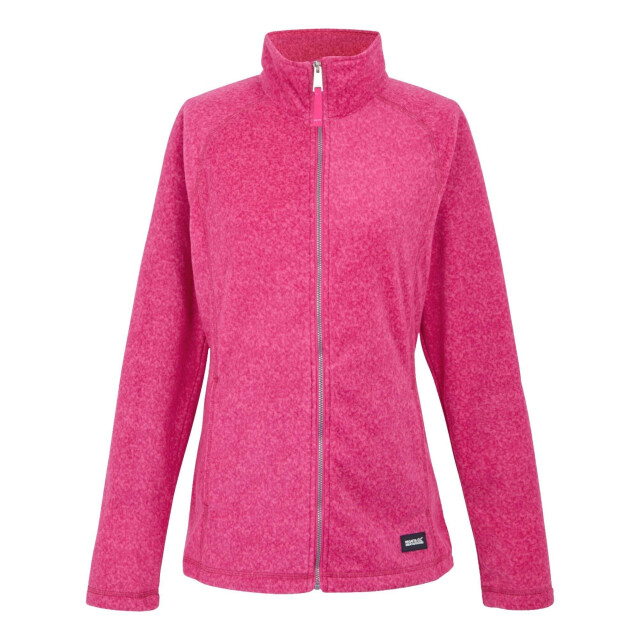 Dare2b Dames mayse full zip fleecejack UTRG11073_pinkfusionmarl large