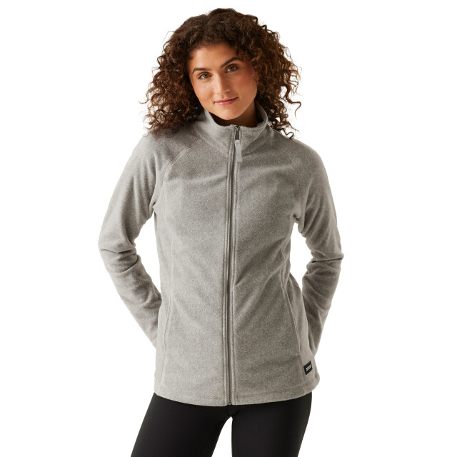 Dare2b Dames mayse full zip fleecejack UTRG11073_drizzlemarl large