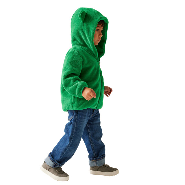 Regatta Kinder/kinder stompy de dinosaurus fleecejas UTRG11062_jellybean large