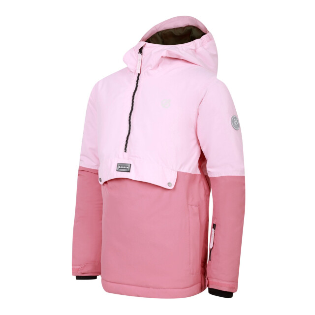 Dare2b Freehand overhead ski-jas voor kinderen/kinderen UTRG11012_crystalrosedustyrose large