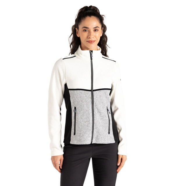 Dare2b Dames thriving fleecejack UTRG11071_blancdeblancblack large