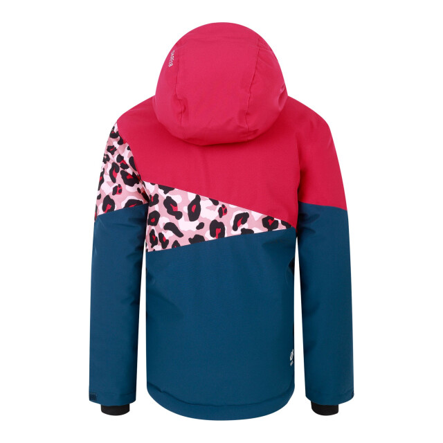 Dare2b Kinderen/kids humour iii cheetah print ski-jack UTRG10977_berrypinkdustyrose large