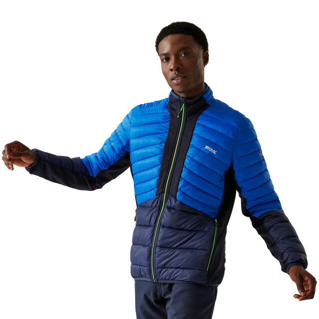 Regatta Heren leedre colour block hybride jas UTRG10942_olympianbluenavy large