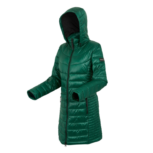Regatta Dames andel iv gewatteerd baffled jacket UTRG10932_rainforest large