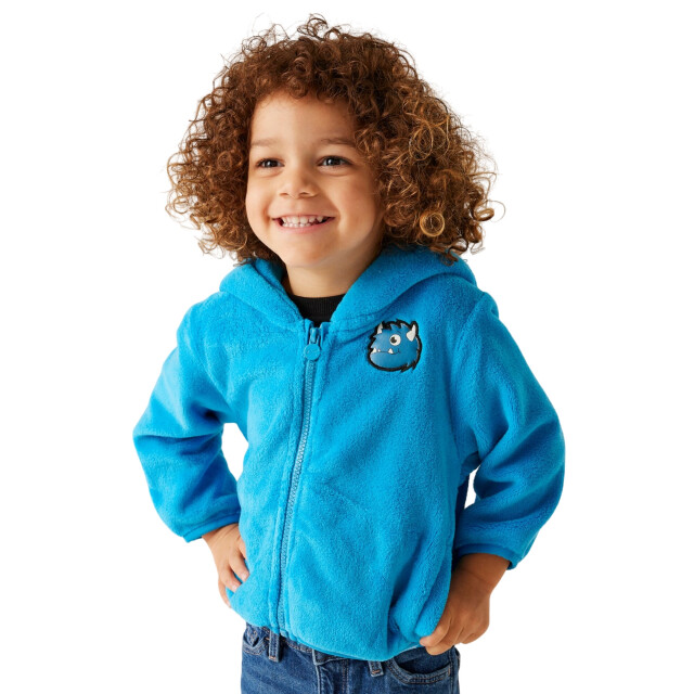 Regatta Kinderen/kinderen spike het monster fleece jas UTRG10973_hydroblue large