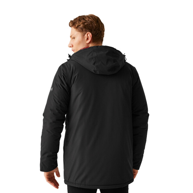 Regatta Larrick ii waterdichte geïsoleerde jas heren UTRG10916_blackredochre large