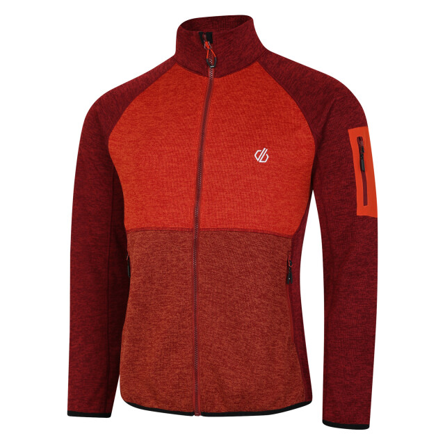 Dare2b Heren torrek fleece top UTRG10702_syrahredcinnamon large