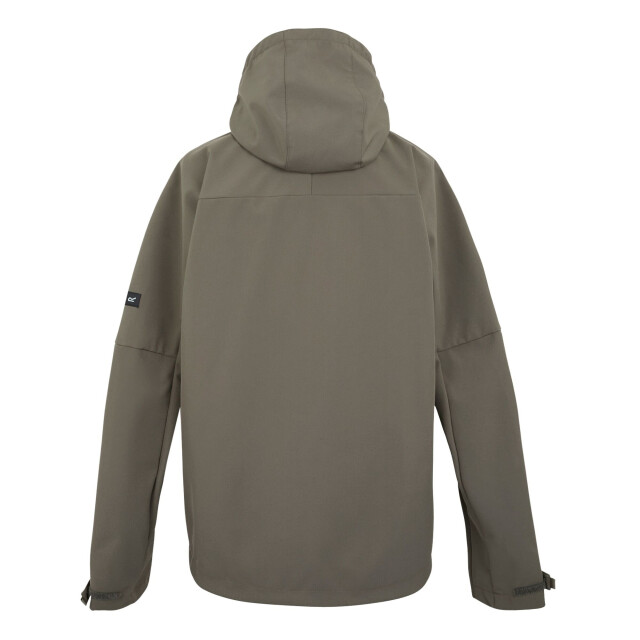 Regatta Heren arana waterdichte soft shell jas UTRG10665_treetopblack large