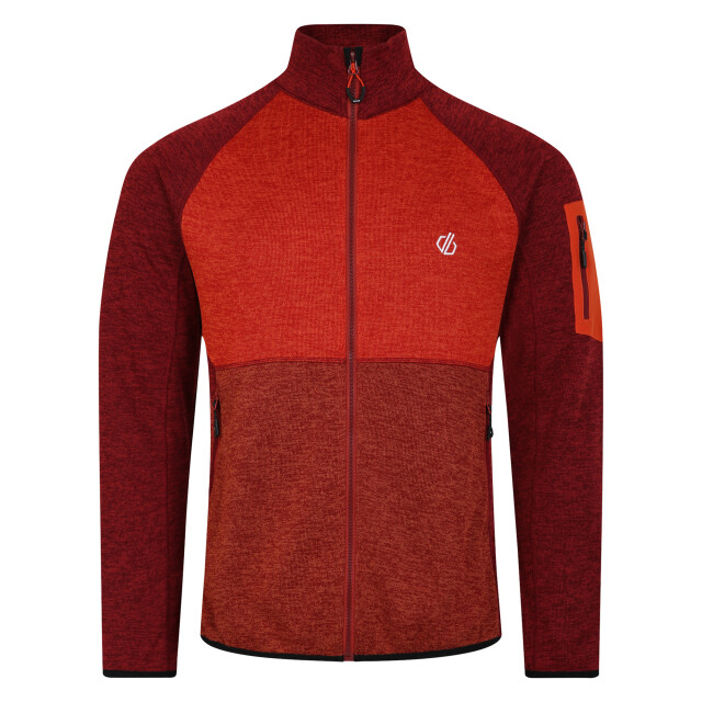 Dare2b Heren torrek fleece top UTRG10702_syrahredcinnamon large