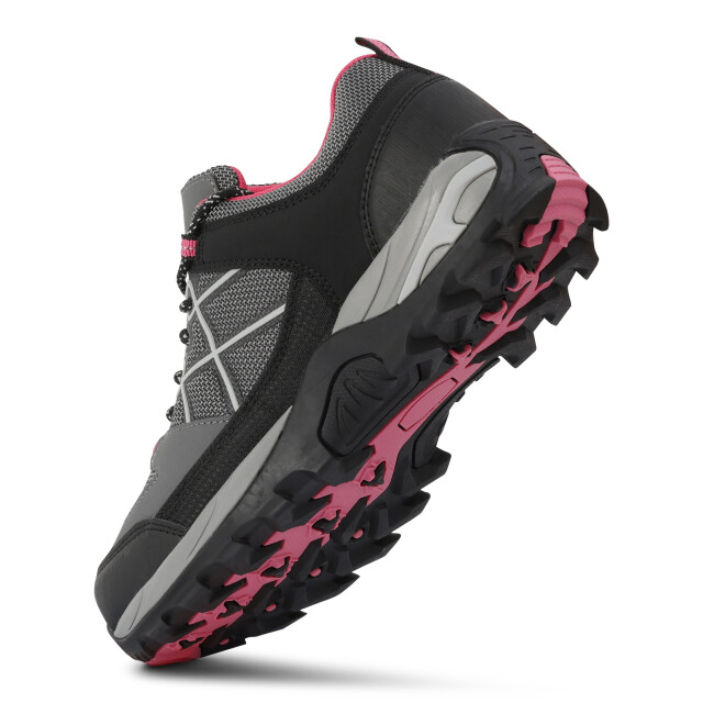 Regatta Dames samaris iii laag loopschoenen UTRG10050_darksteelpinkpotion large