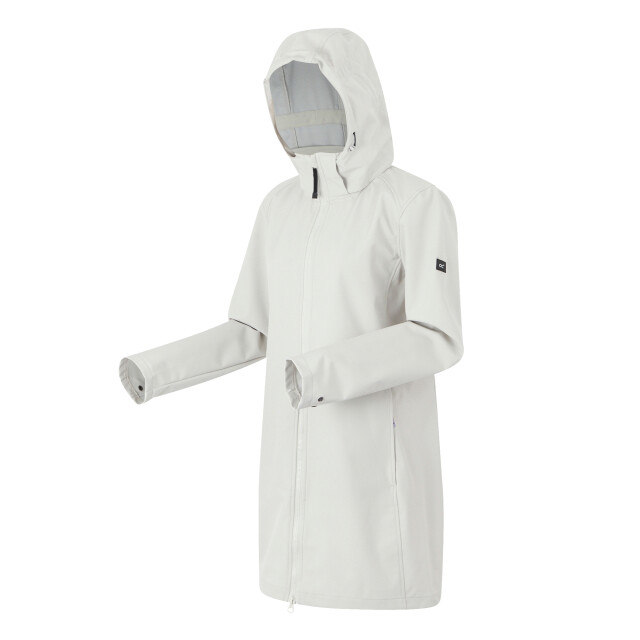 Regatta Dames carisbrooke zachte shell jas UTRG10675_oystermushroomwisteria large