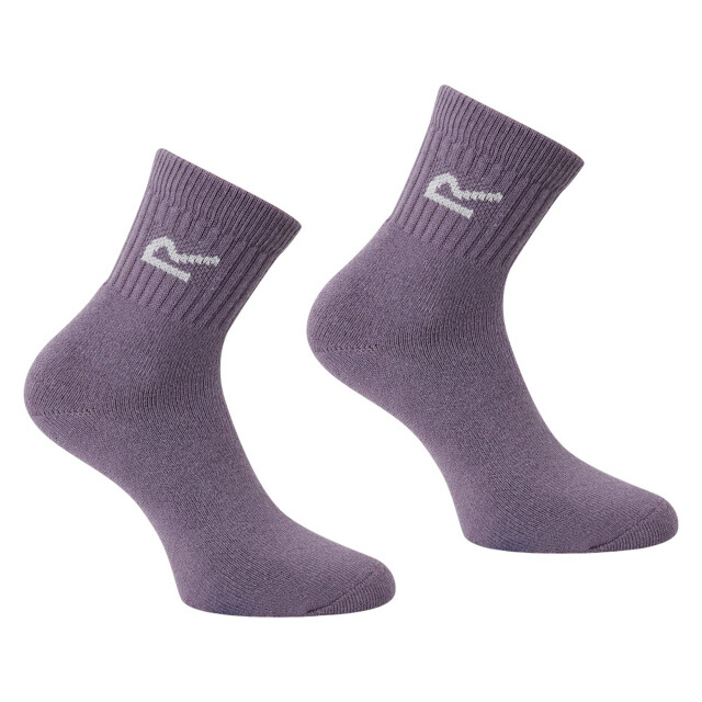 Regatta Great outdoors dames marl effect sokken (3 pak) UTRG1011_pastelmarl large