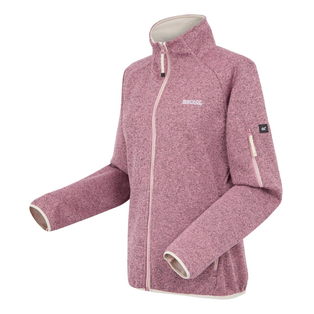 Regatta Dames ravenhill full zip fleece top UTRG9742_lilaslightvanilla large