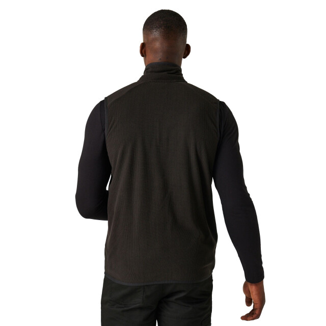 Regatta Heren fleece gilet UTRG9725_blackorangepop large