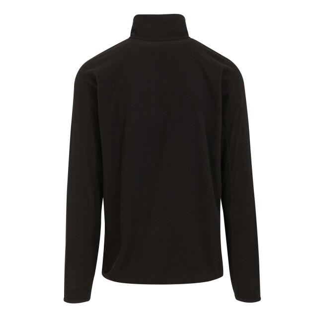Regatta Heren fleece top met halve rits UTRG9760_blackorangepop large