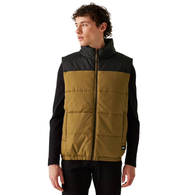Regatta Heren hawfinch baffled gilet UTRG9019_umberblack large