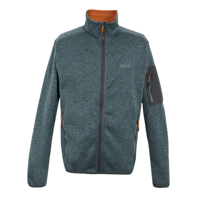 Regatta Heren newhill marl full zip fleecejack UTRG8770_stormyweather large