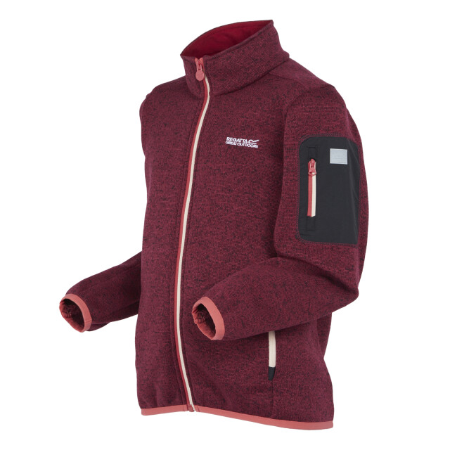 Regatta Kinder/kinder newhill fleece jas UTRG8902_rumbaredredsky large