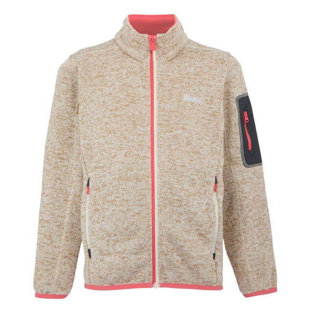 Regatta Kinder/kinder newhill fleece jas UTRG8902_lightvanillapeachbloom large