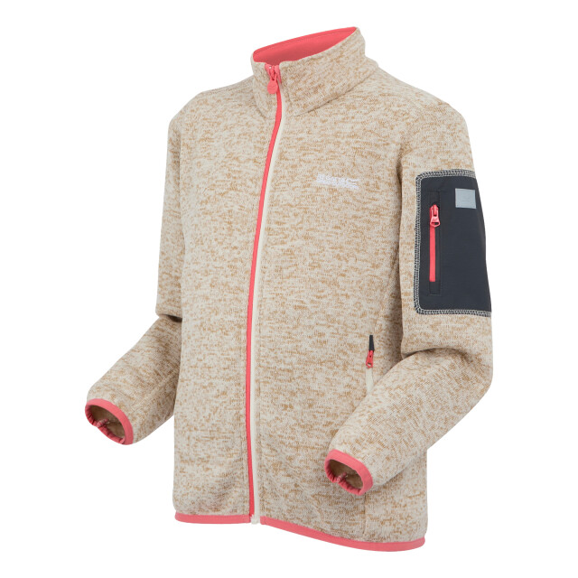 Regatta Kinder/kinder newhill fleece jas UTRG8902_lightvanillapeachbloom large