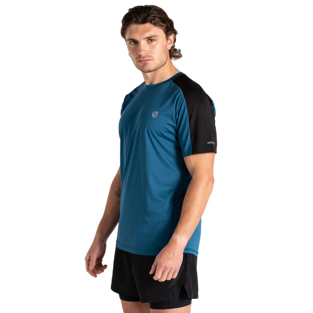 Dare2b Heren onzichtbaar iii t-shirt UTRG8693_kingfisherblueblack large