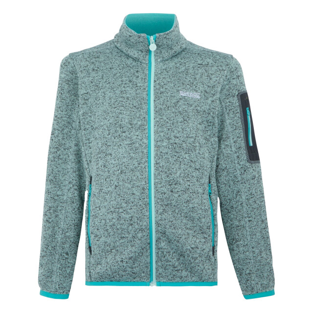 Regatta Kinder/kinder newhill fleece jas UTRG8902_icymornturquoise large