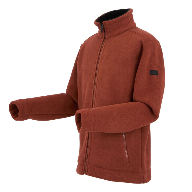 Regatta Heren garrian ii full zip fleece jacket UTRG8098_burnthennablack large