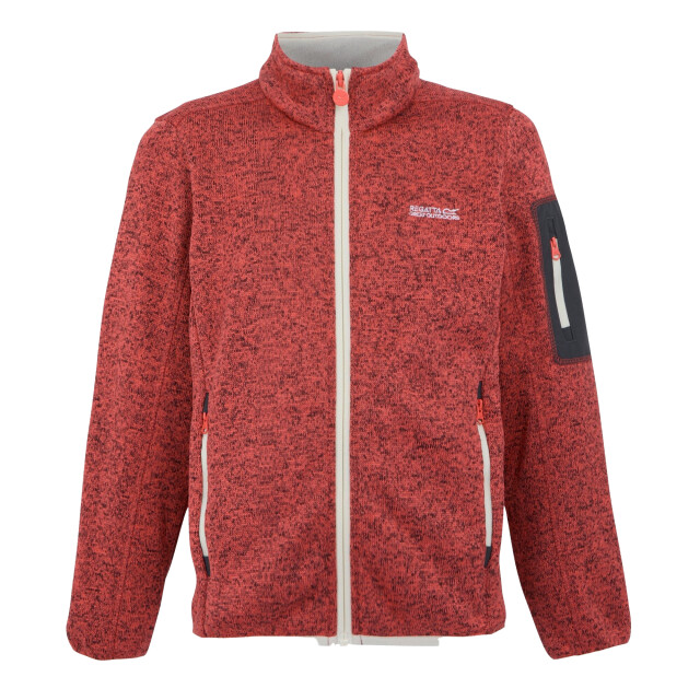 Regatta Kinder/kinder newhill fleece jas UTRG8902_peachbloomlightvanilla large