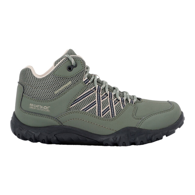 Regatta Vrouwen/dames edgepoint waterdichte wandelschoenen UTRG4575_fourleafcloverwhitepepper large
