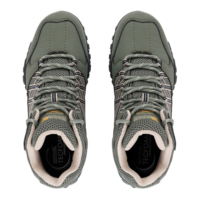 Regatta Vrouwen/dames edgepoint waterdichte wandelschoenen UTRG4575_fourleafcloverwhitepepper large