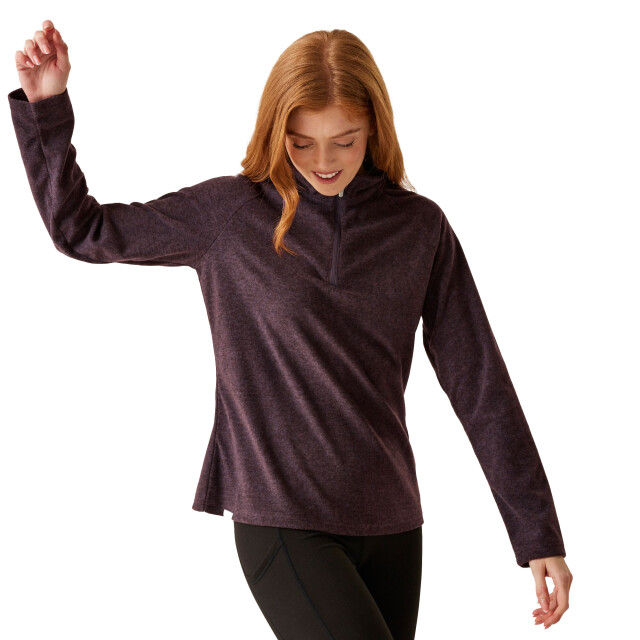 Regatta Dames pimlo half zip fleece UTRG5295_deepplum large