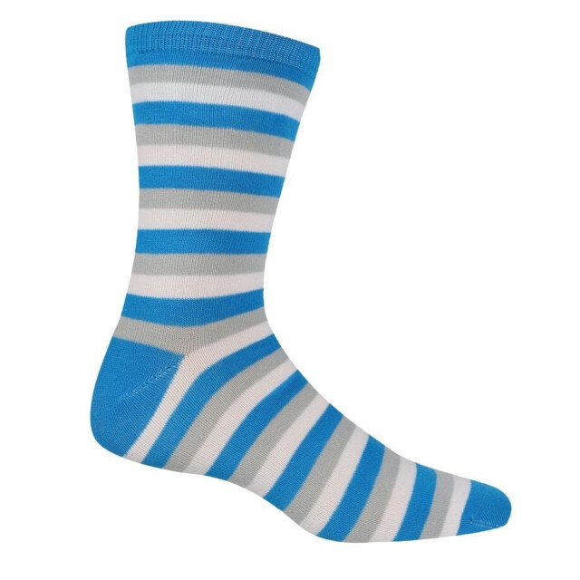 Regatta Dames lifestyle enkel sokken set (pak van 4) UTRG5987_lightsteelblue large