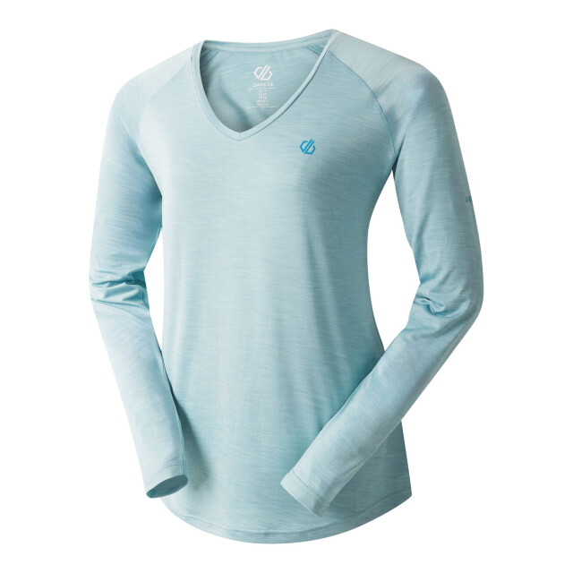 Dare2b Dames discern t-shirt met lange mouwen UTRG5037_aquifer large