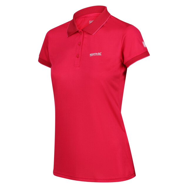 Regatta Dames remex ii polo hals t-shirt UTRG4477_pinkpotionsolid large