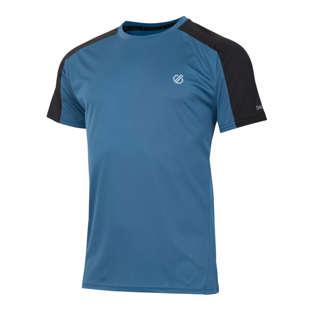 Dare2b Heren onzichtbaar iii t-shirt UTRG8693_kingfisherblueblack large