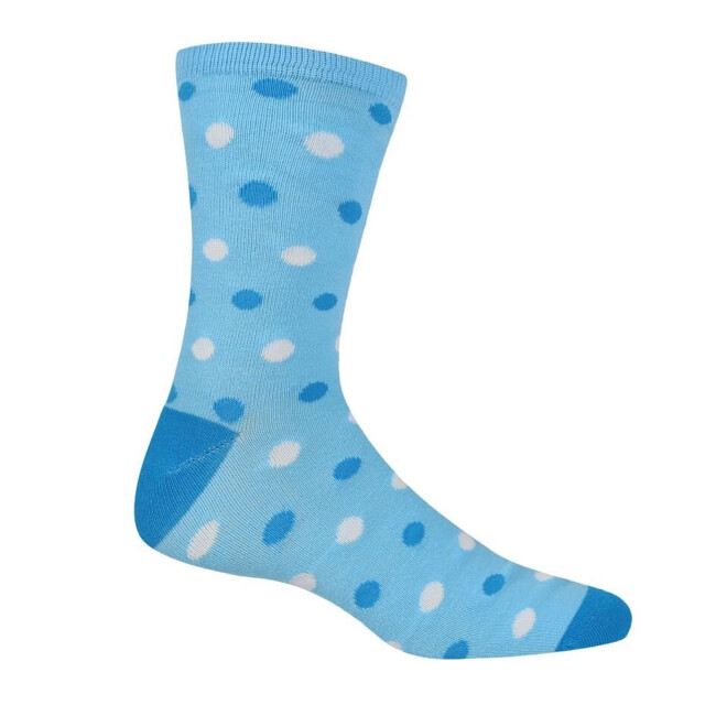 Regatta Dames lifestyle enkel sokken set (pak van 4) UTRG5987_lightsteelblue large